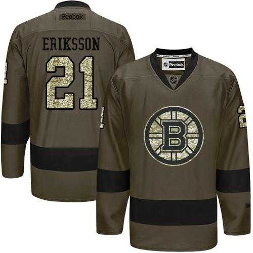 Glued Boston Bruins #21 Loui Eriksson Green Salute to Service NHL Jersey,We sell and wholesale Glued Boston Bruins #21 Loui Eriksson Green Salute to Service NHL Jersey on line form chian!